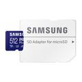 Carte mémoire Samsung Pro Plus microSDXC avec adaptateur SD MB-MD512SA/EU