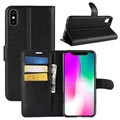 Étui Portefeuille iPhone XR avec Fermeture Magnétique